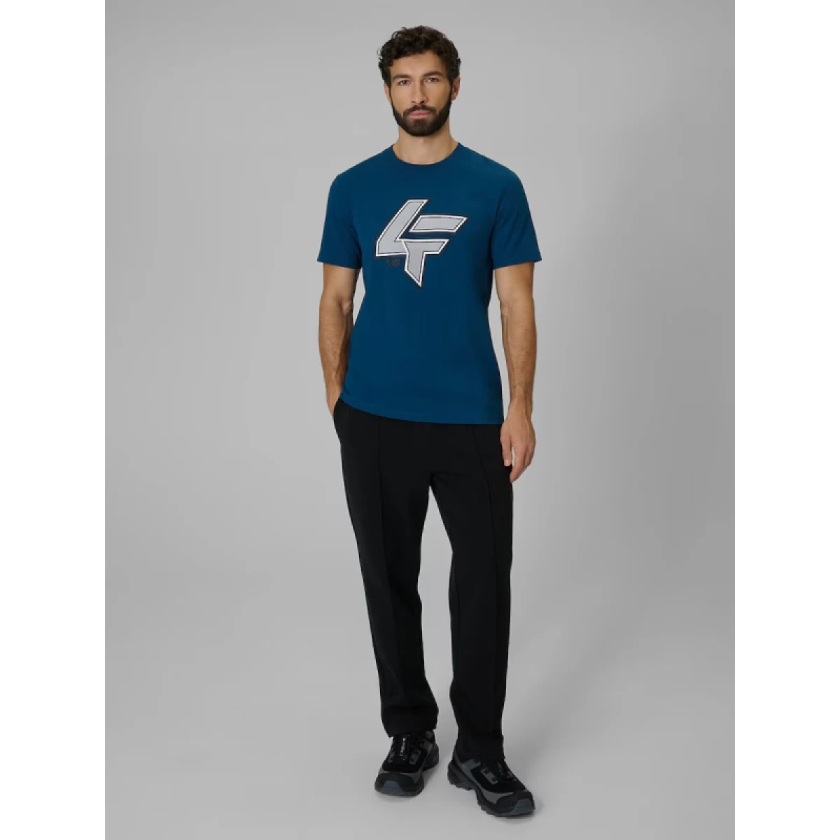 Pánské tričko s krátkým rukávem 4F TSHIRT M2662-46S-TEAL · záber 4