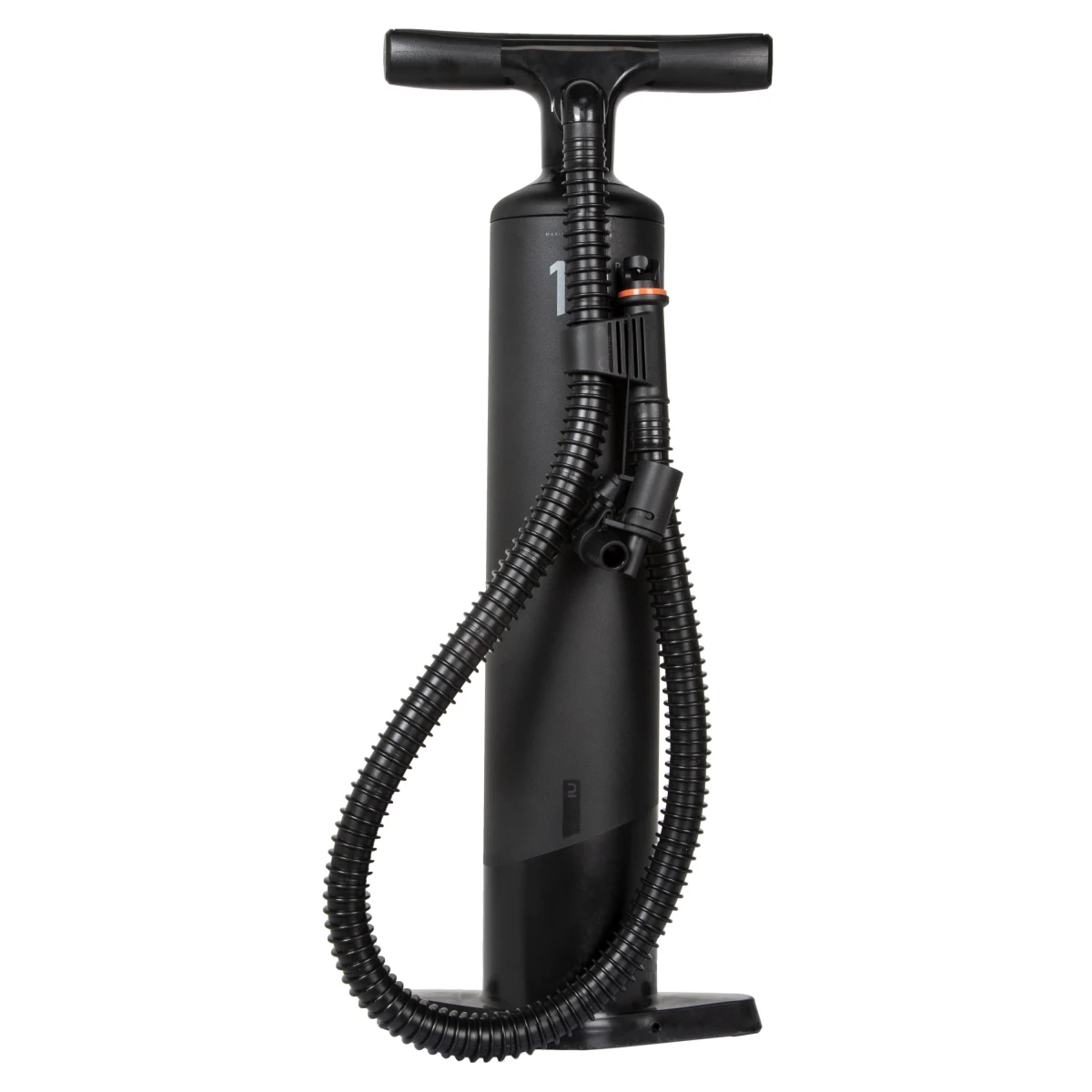 DECATHLON Hadička ručnej dvojčinnej nízkotlakovej pumpy 0 až 10 PSI čiernej farby bez · záber 2