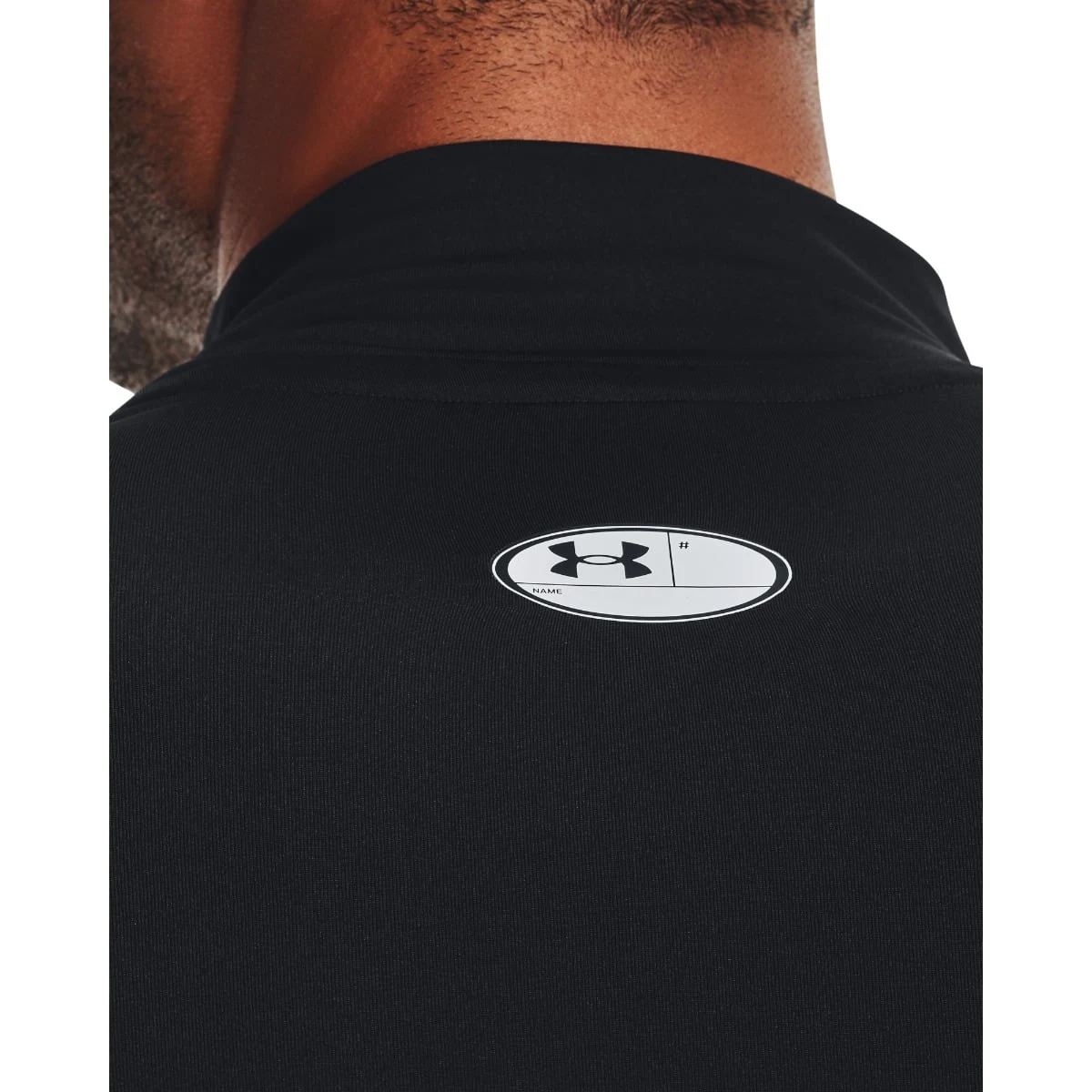 Under Armour Kompresní triko HG Armour Comp Mock LS Black - Velikost: XXL | Barva: Čierna | Hmotnost: 0,205 kg · záber 4