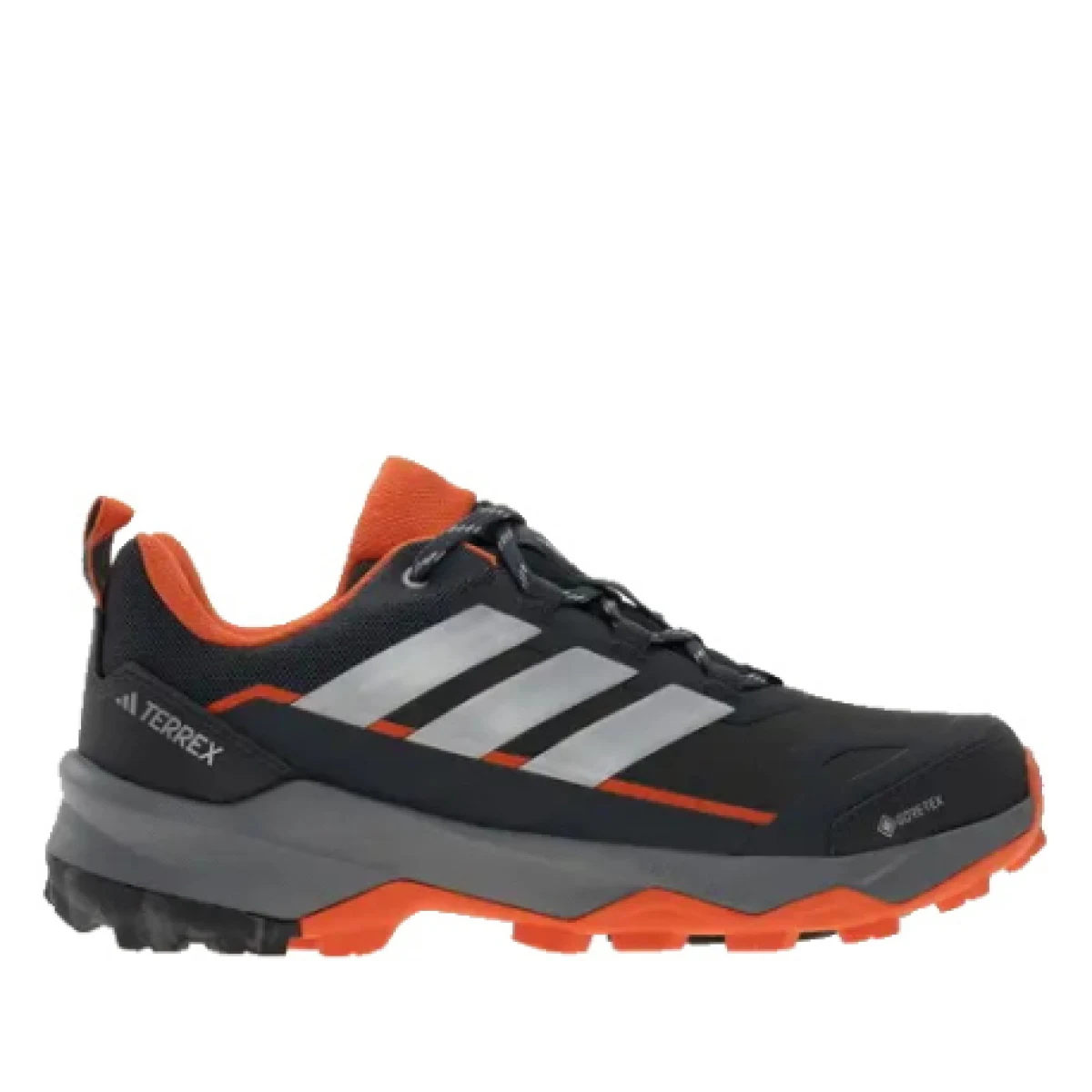 Pánska nízka turistická obuv ADIDAS Terrex Skychaser AX5 GTX M grey six matte silver semi impact orange · záber 1