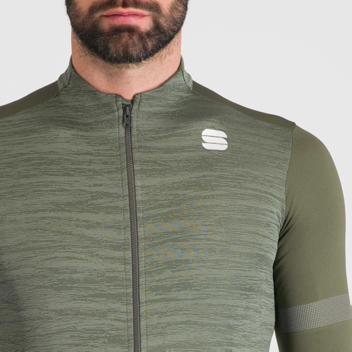 Pánský cyklistický dres s dlouhým rukávem SPORTFUL Supergiara thermal jersey, beetle · záber 5