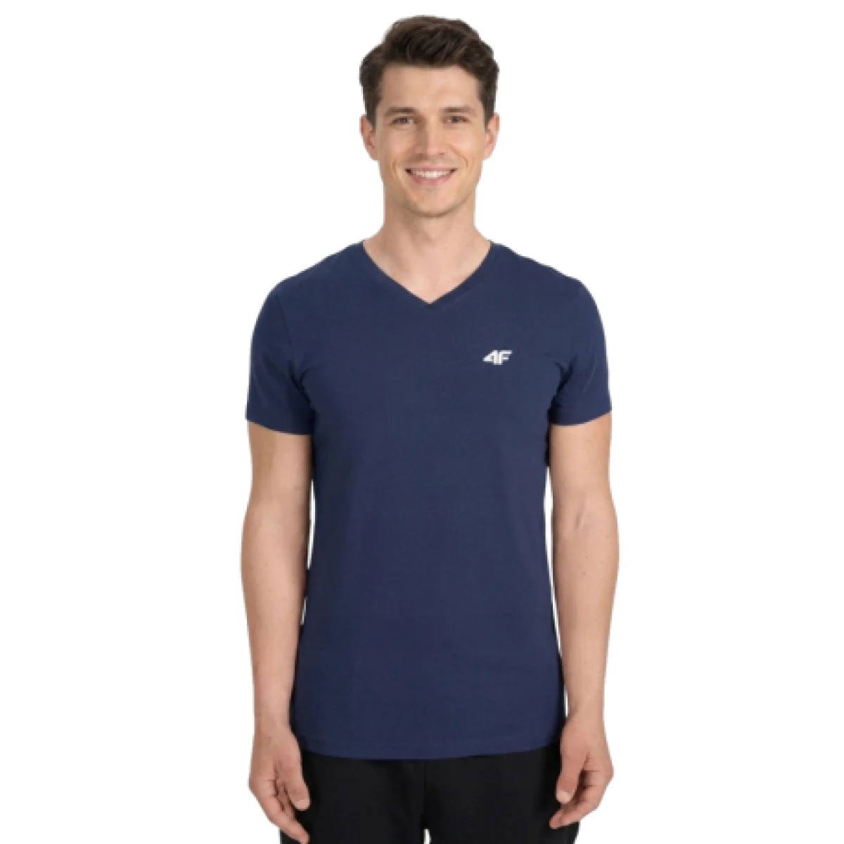 Pánské tričko s krátkým rukávem 4F TSHIRT M3339-31S-NAVY · záber 1