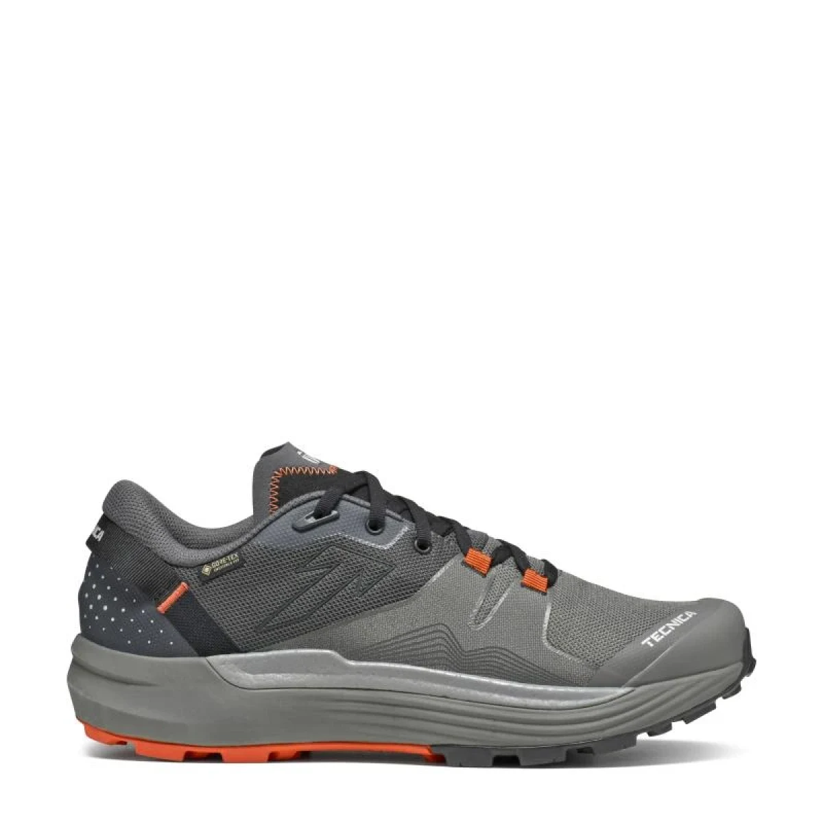 Tecnica Spark Speed S GTX dark grey/burnt orange - Velikost: 42 | Barva: Oranžová · záber 1