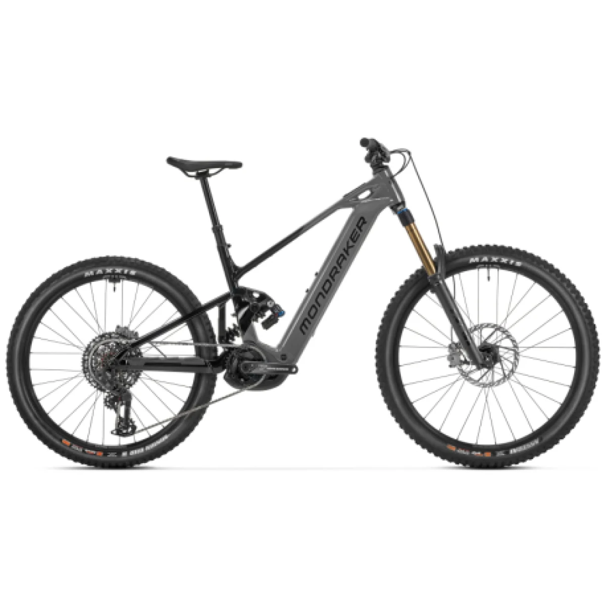 Horské elektrokolo MONDRAKER Level RR, nimbus grey · záber 1