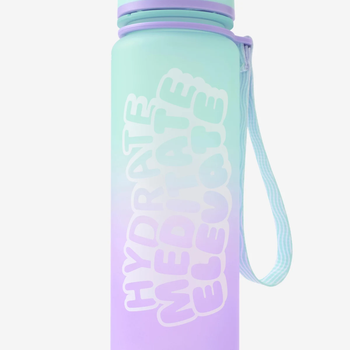 PHOENIX Fľaša Motivation 500 ml na fitness zeleno-fialová bez · záber 2
