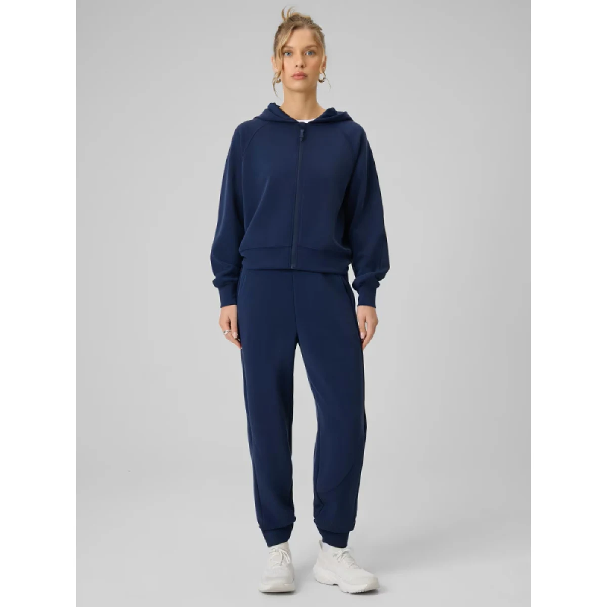 Dámska mikina so zipsom 4F SWEATSHIRT F2178-31S-NAVY · záber 5