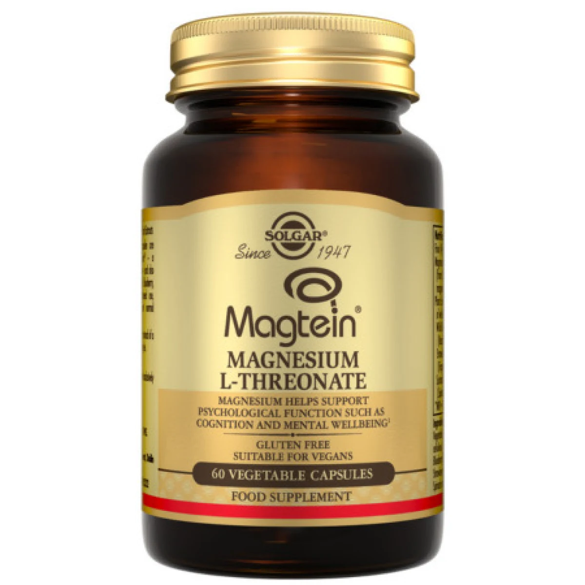 SOLGAR Magtein magnesium L-threonate 60 kapsúl · záber 1