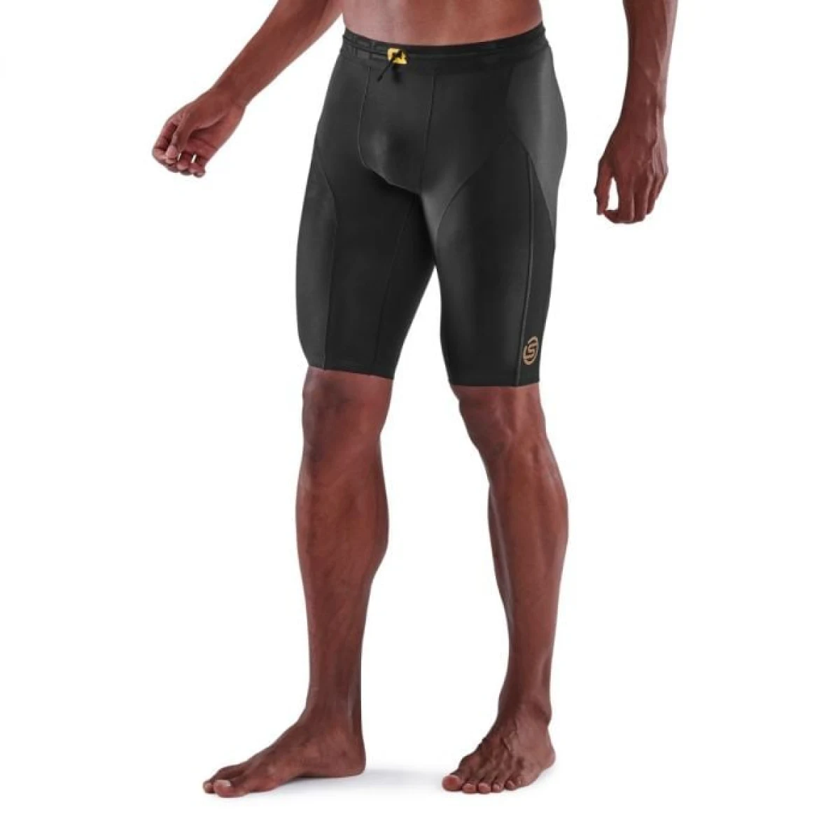 SKINS Kompresné šortky Series-5 Black XXL - Veľkosť: XXL | Farba: čierna · záber 1