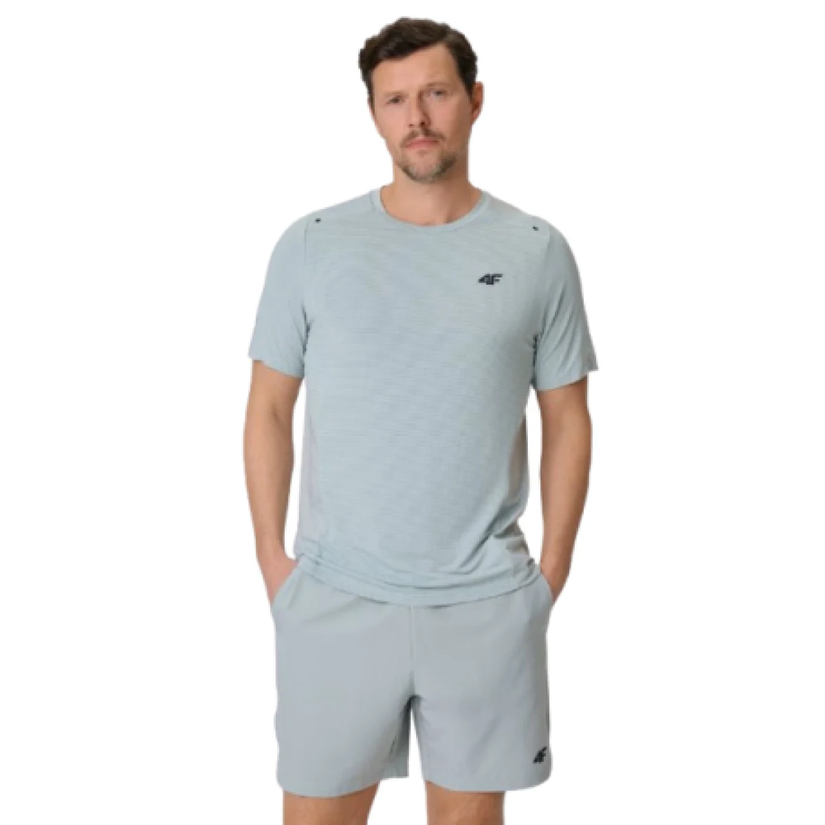 Pánske bežecké tričko s krátkym rukávom 4F TSHIRT FNK M1775-47S-MINT · záber 1