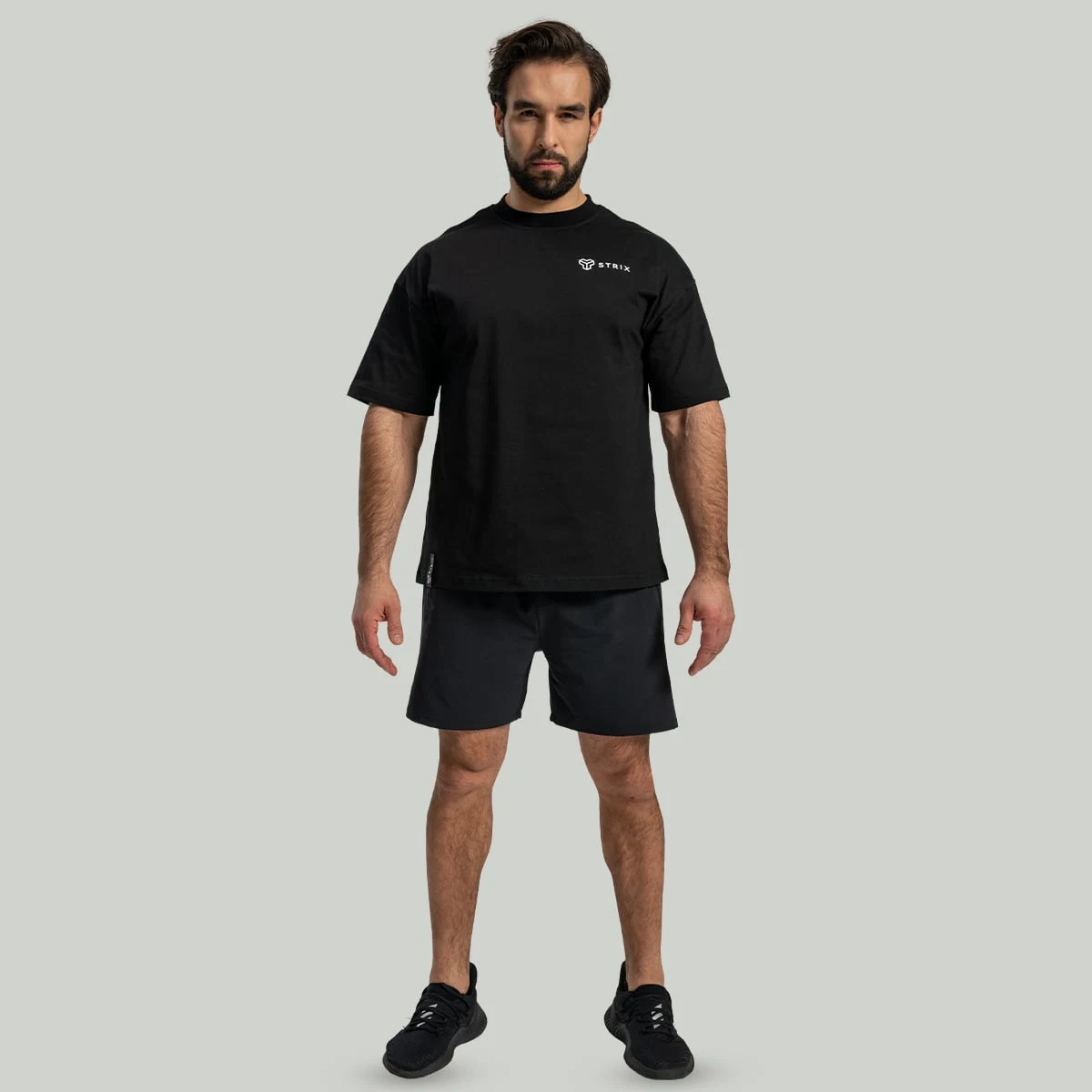 STRIX Tričko Oversized Black - Barva: Čierna | Hmotnost: 0,265 kg | Balení: 70 · záber 4