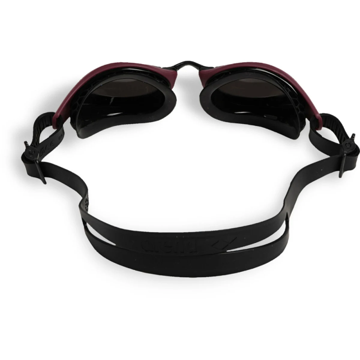 Plavecké okuliare ARENA AIR-BOLD SWIPE MIRROR SILVER-RED_WINE · záber 3