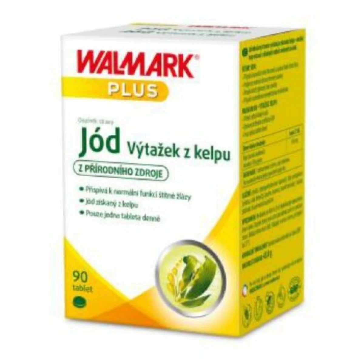 WALMARK Jód výťažok z kelpu 90 tabliet · záber 2