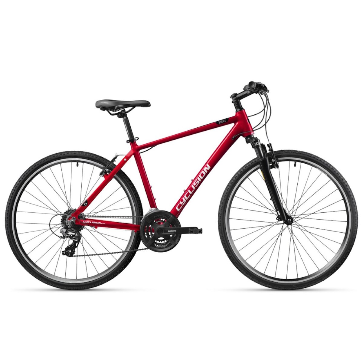 Cyclision Zodin 5 MK-II 28" - model 2024 Flash Army - M/S (17", 150-170 cm) · záber 5