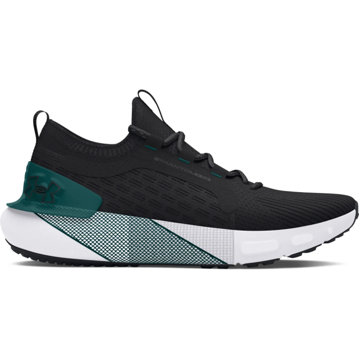 Pánská běžecká obuv UNDER ARMOUR UA HOVR Phantom 3 SE black anthracite hydro teal · záber 2
