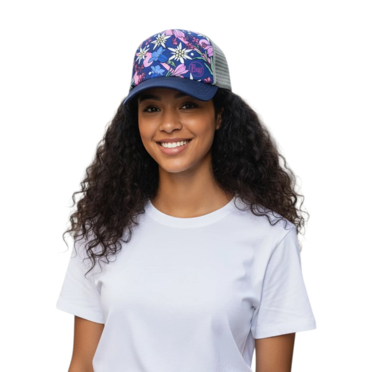 Dámská kšiltovka BUFF TRUCKER CAP FLOWERS 2023 · záber 4