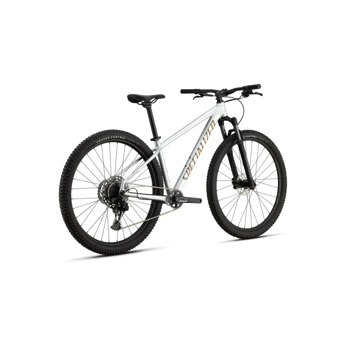 SPECIALIZED Rockhopper Expert Gloss Silver Dust/Satin Burnt Gold Metallic - Veľkosť: L · záber 4