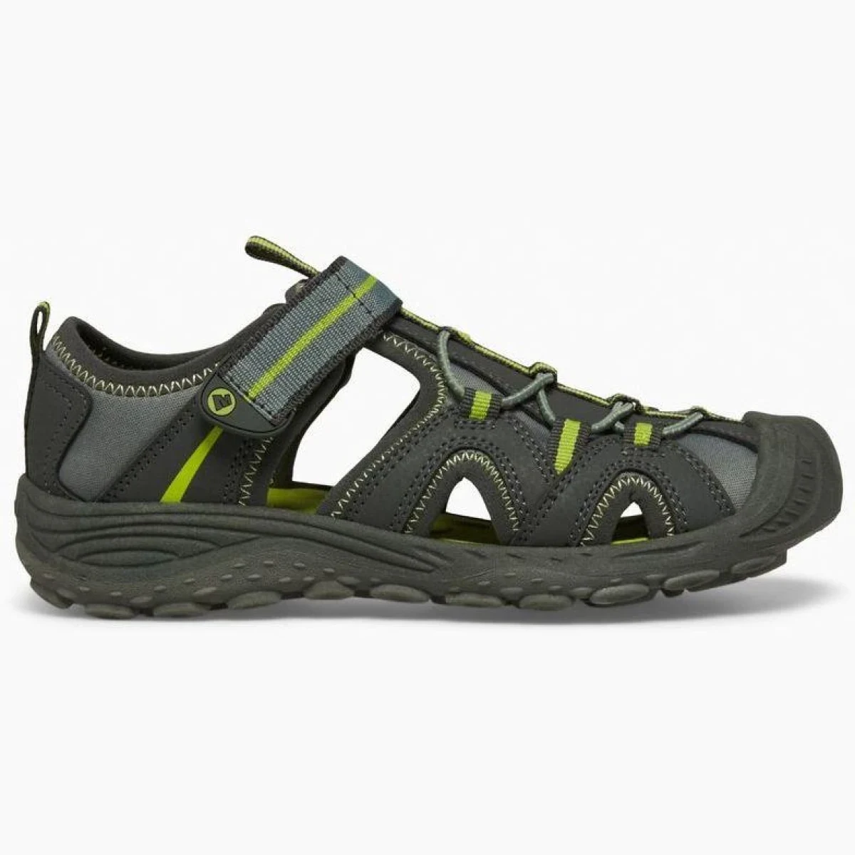 Merrell Mk266973 Hydro 2 Olive/green dětské sandály - Velikost: 28 | Barva: Zelená · záber 1