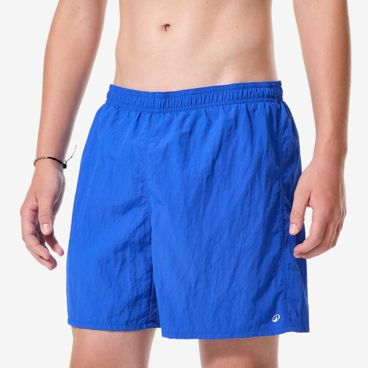 DECATHLON Chlapčenské šortkové plavky Swimshort tmavomodré 8-9 r (131-140 cm) · záber 1