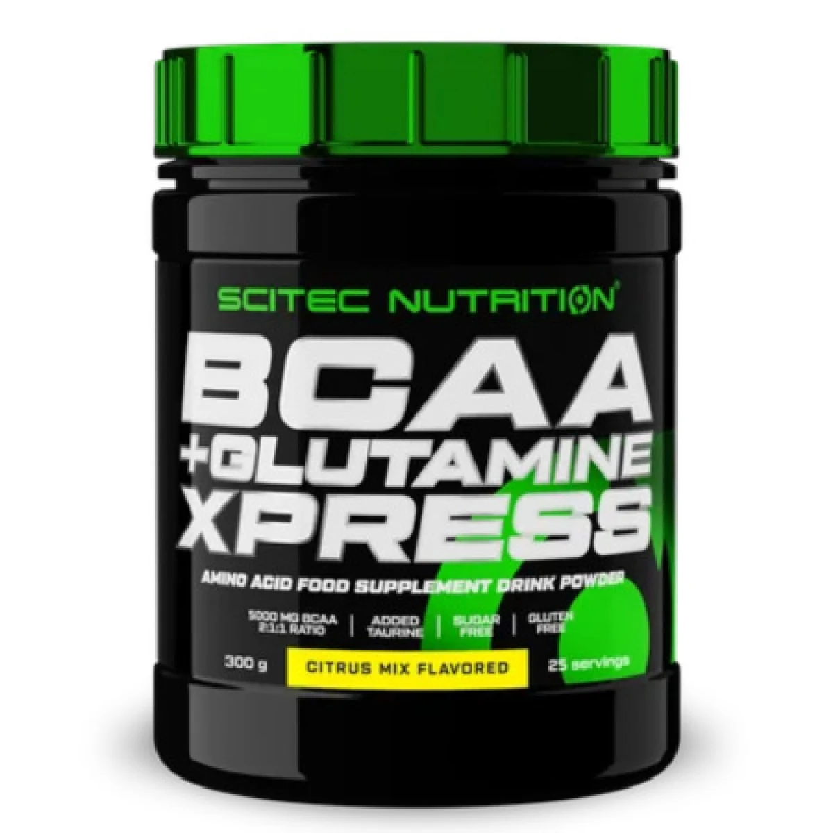 SCITEC NUTRITION BCAA + glutamine xpress prášok príchuť citrus 300 g · záber 1