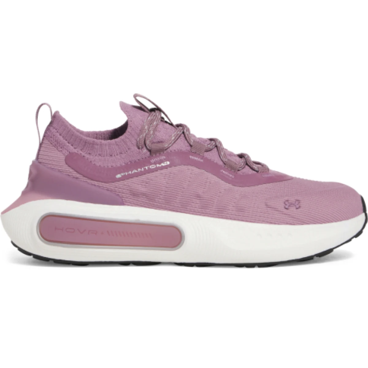 Dámská rekreační obuv UNDER ARMOUR UA W Phantom 4 purple prime white quartz metallic silver · záber 1