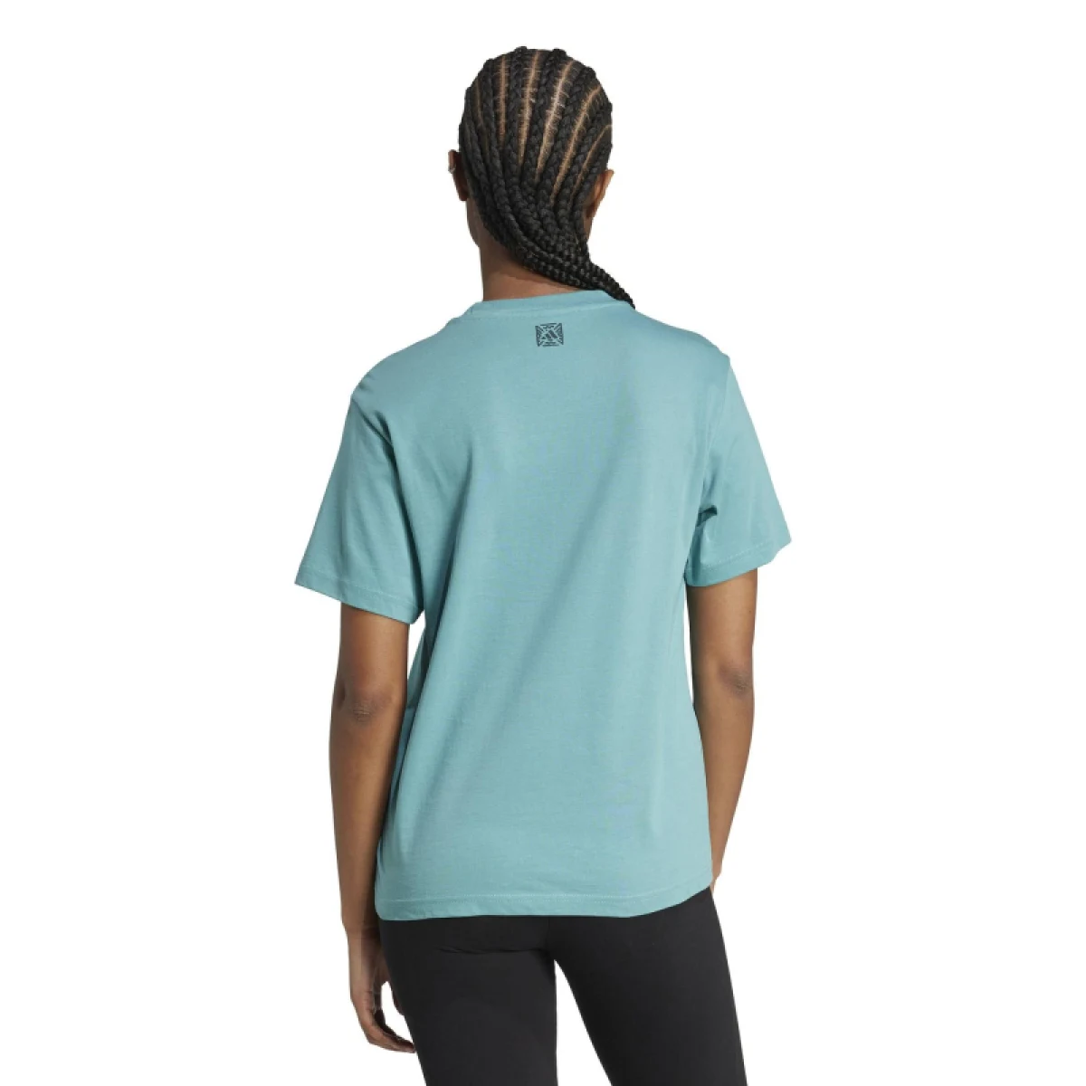 Dámske tričko s krátkym rukávom ADIDAS Animal Graphic Tee W powder teal · záber 3