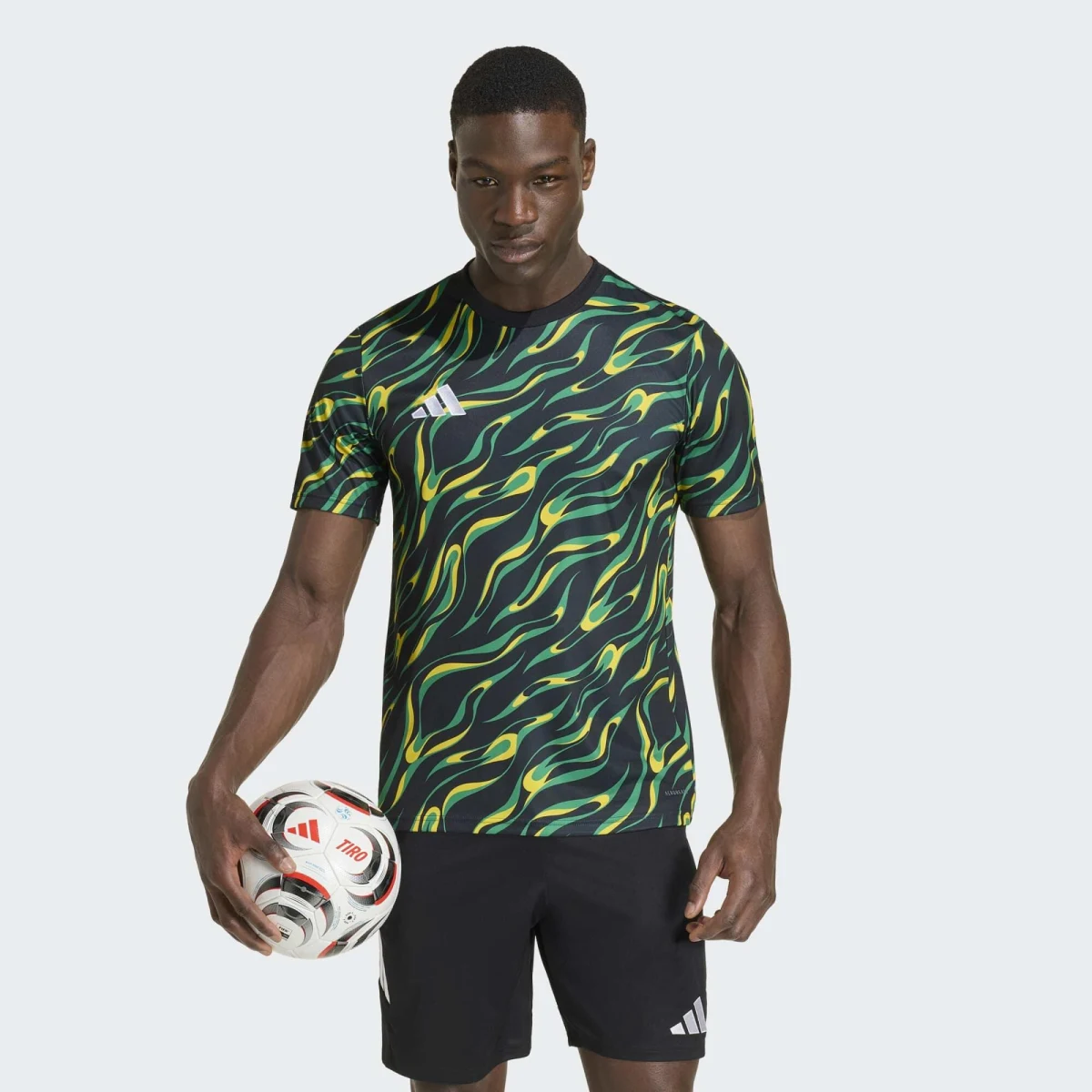 ADIDAS ADIDAS Practise 26 futbalový dres zeleno-žltý L · záber 1