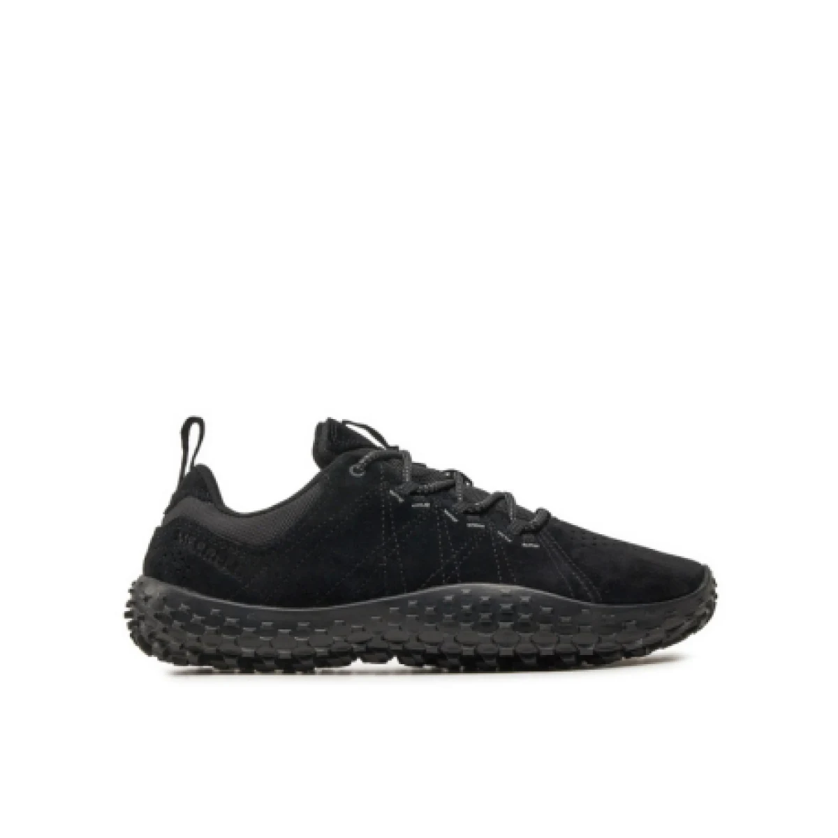 Pánská nízká turistická barefoot obuv MERRELL Wrapt M black black · záber 1
