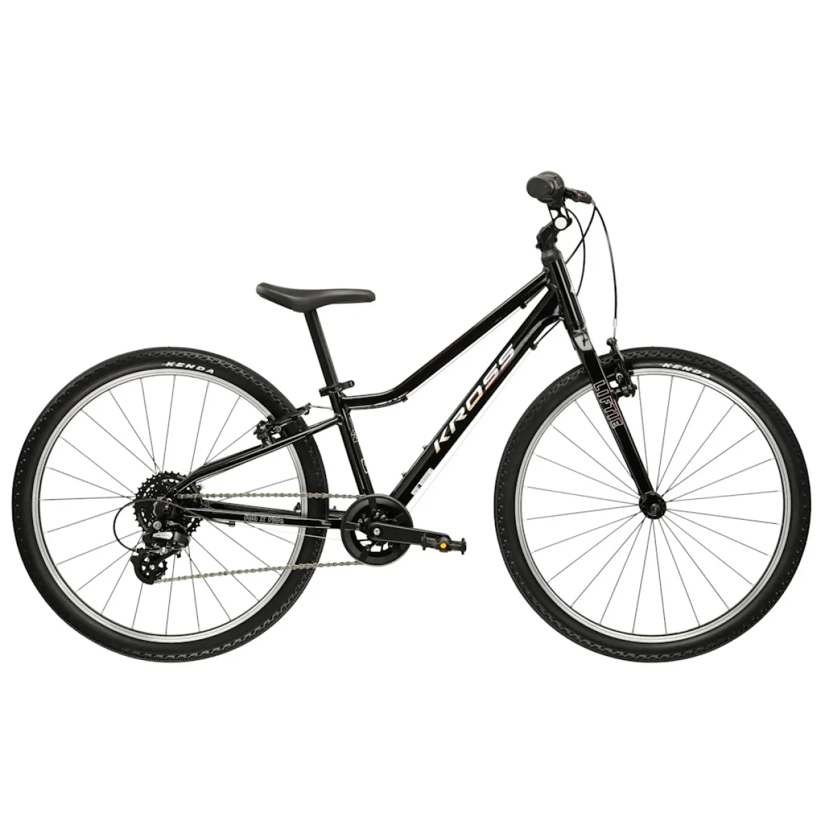 Kross Liftie 24" - model 2026 mätová / čierna / lesk - 11" (130-150 cm) · záber 3