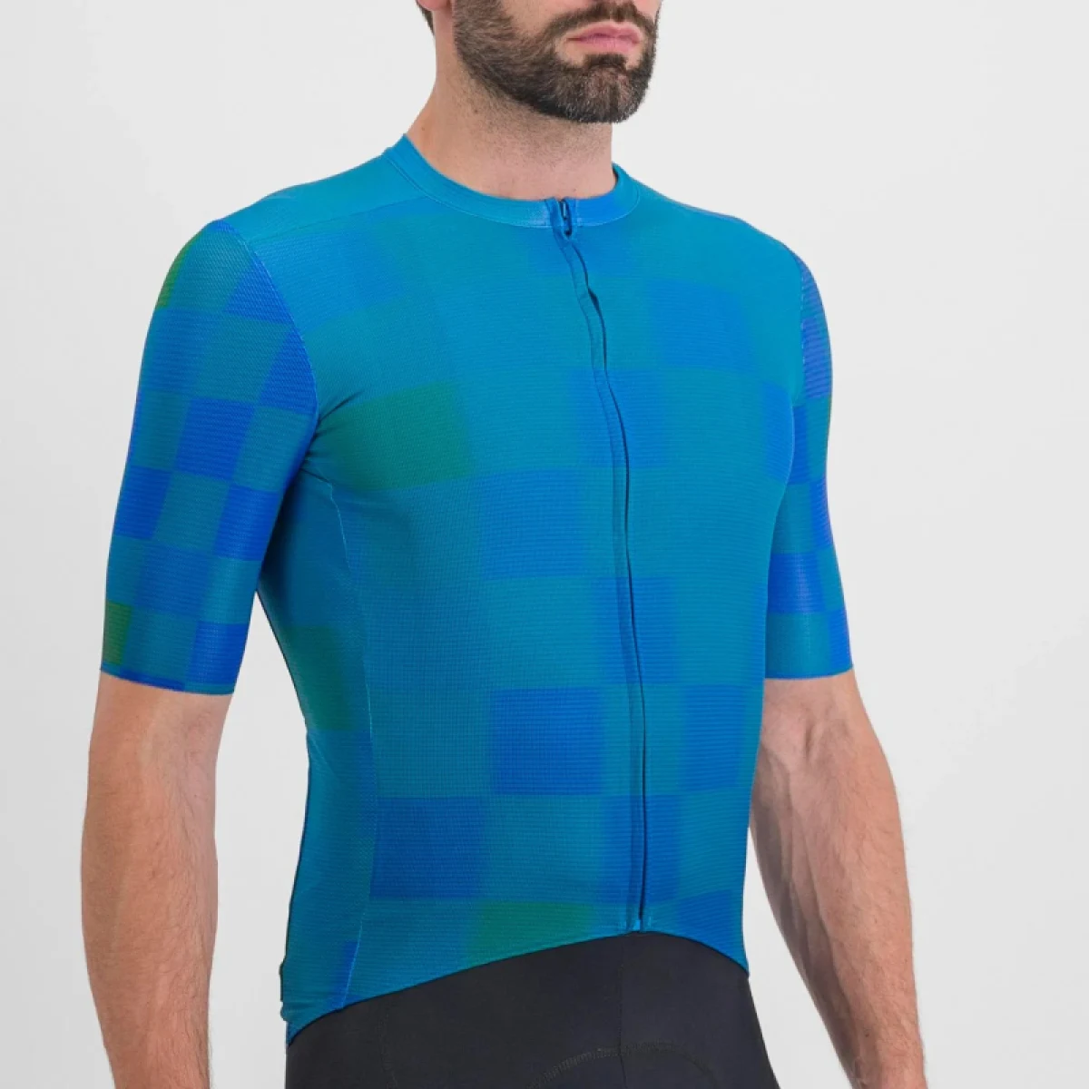Pánský cyklistický dres s krátkým rukávem SPORTFUL Rocket jersey, berry blue blue radiance · záber 4