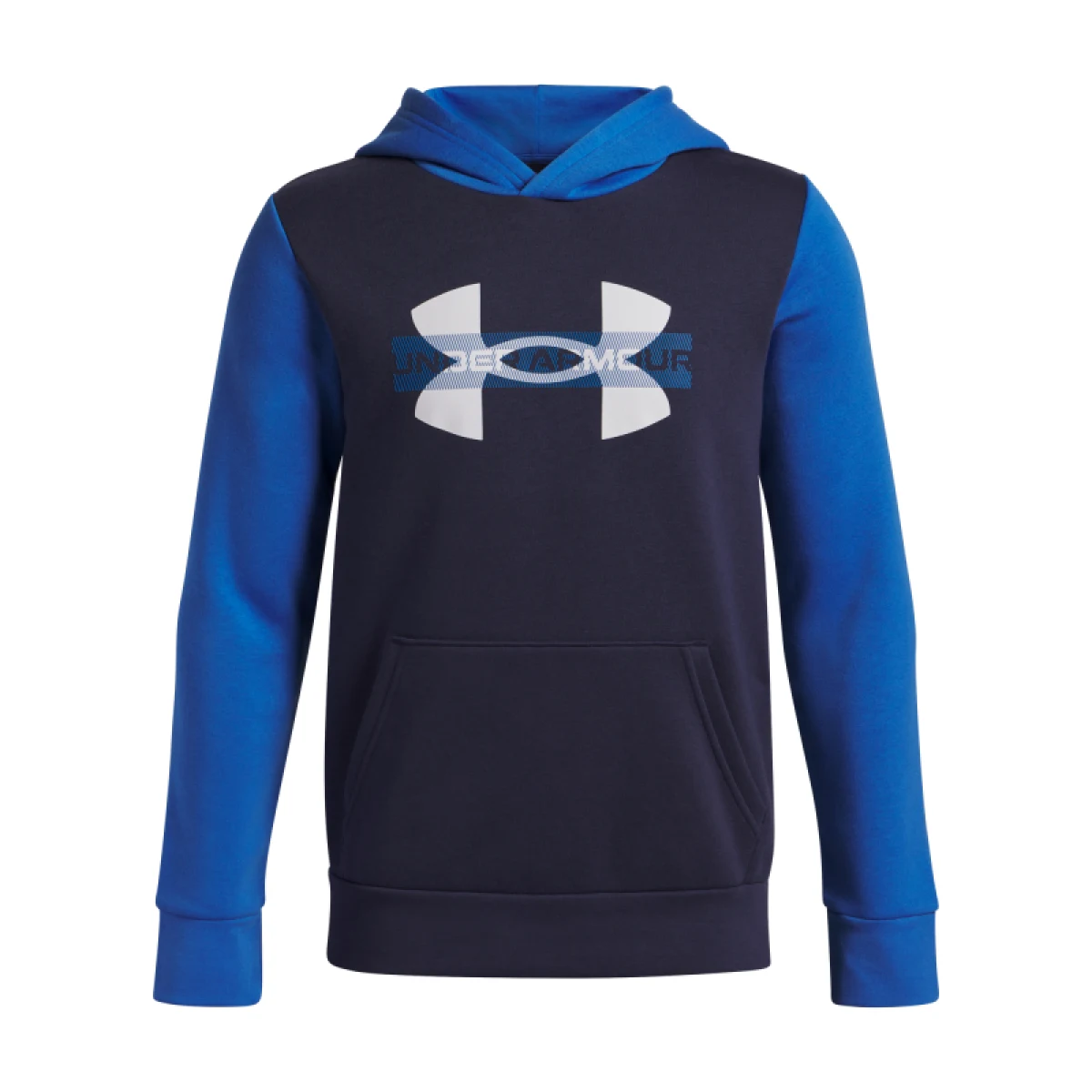 Chlapčenská zateplená mikina s kapucňou UNDER ARMOUR UA Rival Flc Cblck Grphc HD · záber 2