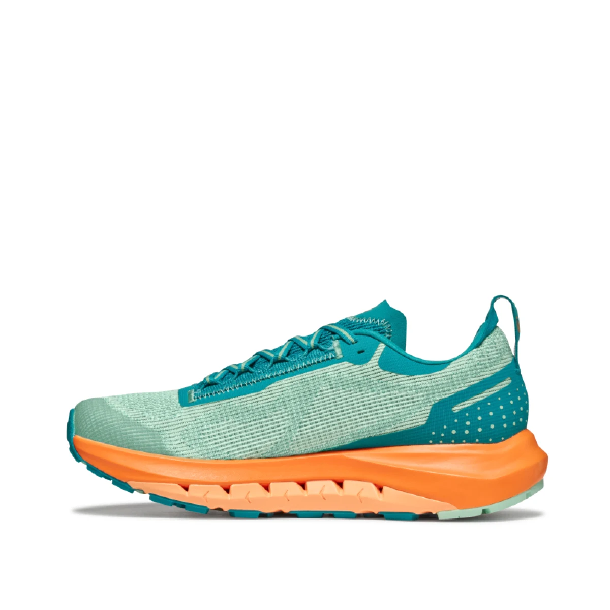 Dámská běžecká trailová obuv TECNICA Pyrox Hybrid Ws, orange aqua green · záber 3