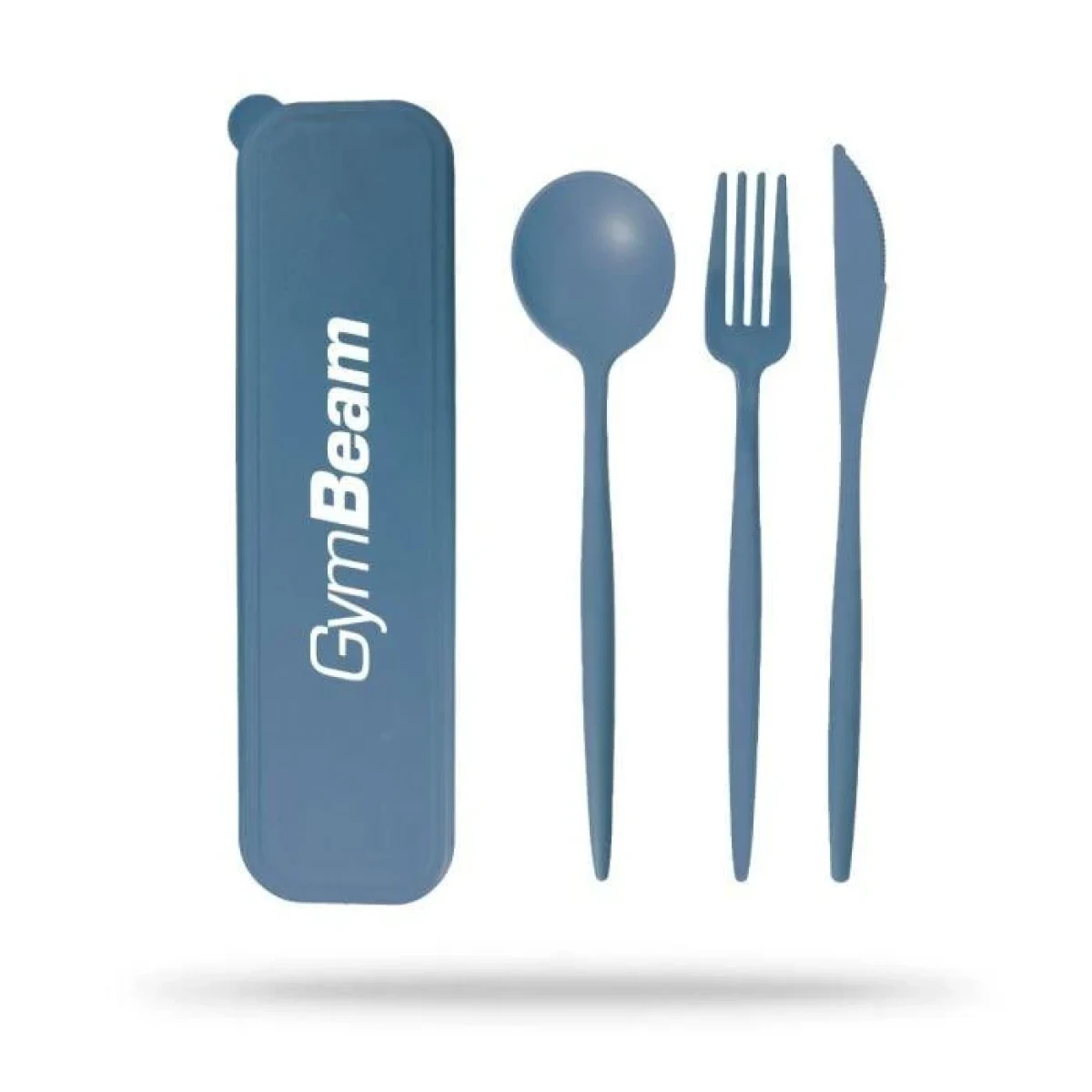 GymBeam Sada příborů 2GO Blue - Barva: modrá · záber 1