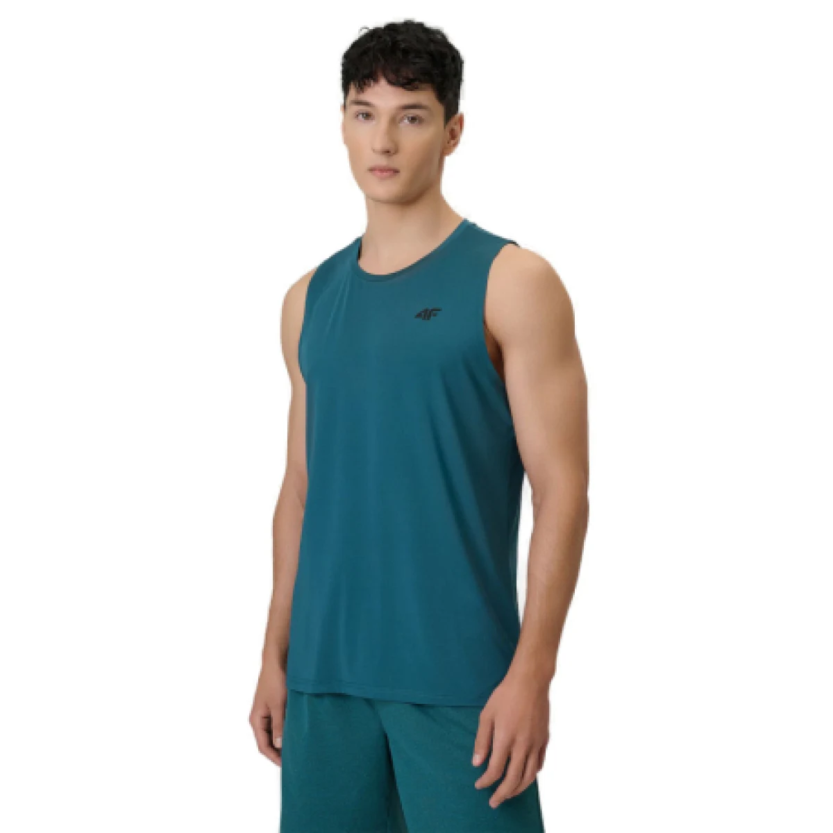 Pánske tréningové tielko 4F SLEEVELESS FNK M0744-41S-GREEN · záber 1