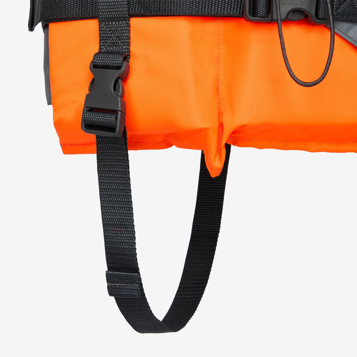 DECATHLON Detská záchranná vesta 100 N 100LJ Easy 15 – 40 kg oranžovo-sivá 15-30 kg · záber 2