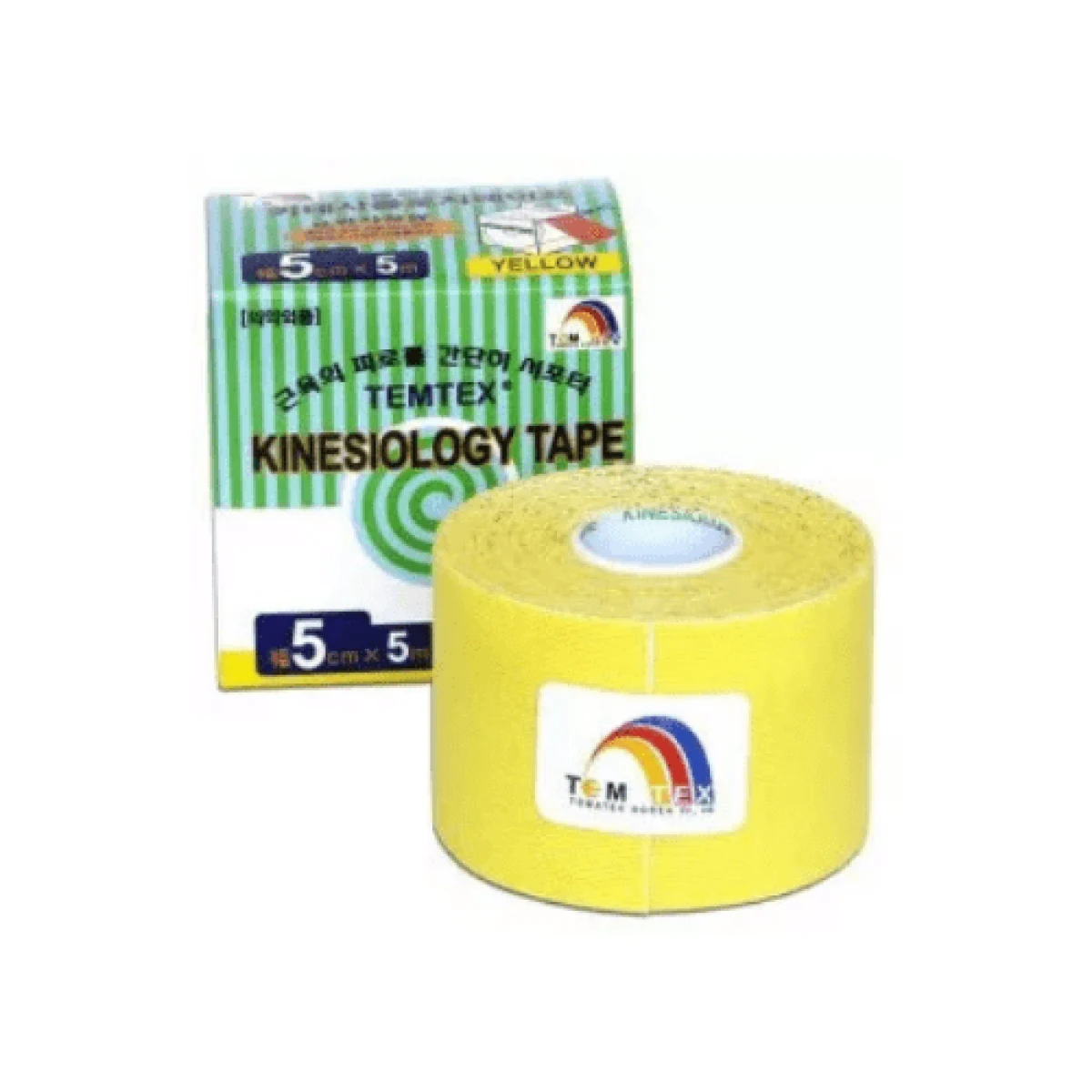 TEMTEX Kinesology tape tejpovacia páska 5 cm x 5 m červená 1 ks · záber 2
