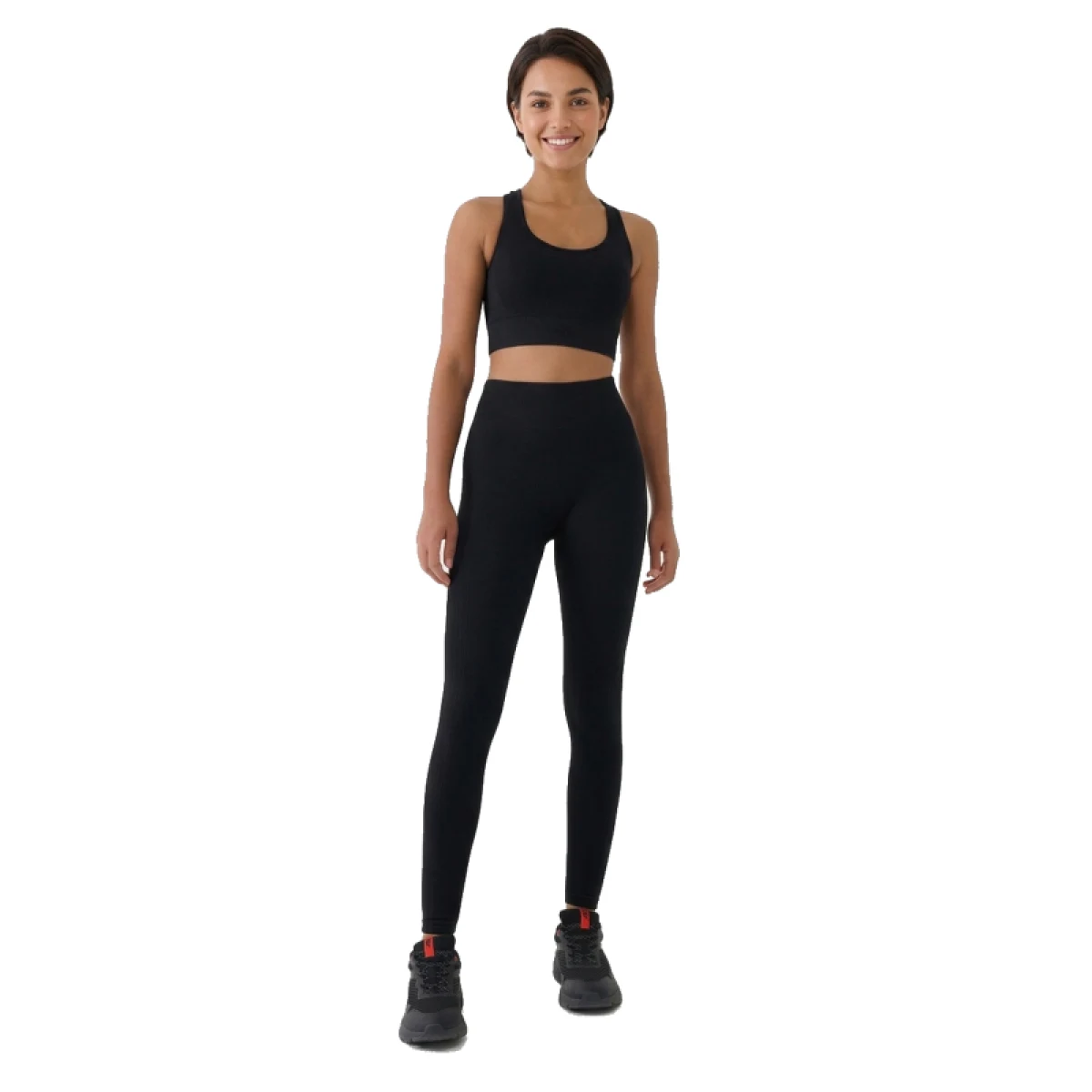 Dámske legíny 4F TIGHTS FNK F420-20S-DEEP BLACK · záber 2