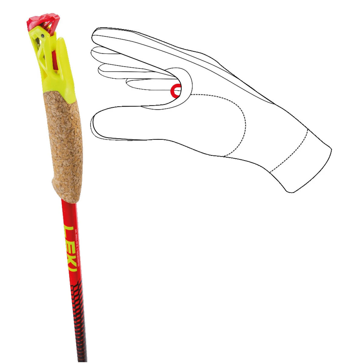 Leki Vertical K 2023 110 cm · záber 5