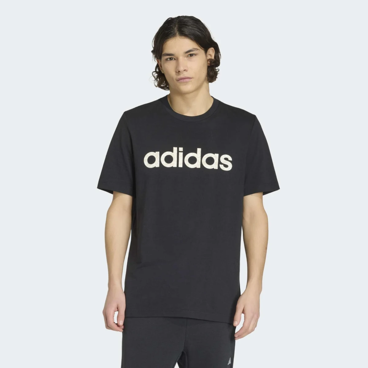 ADIDAS ADIDAS pánske fitness tričko čierne L · záber 1