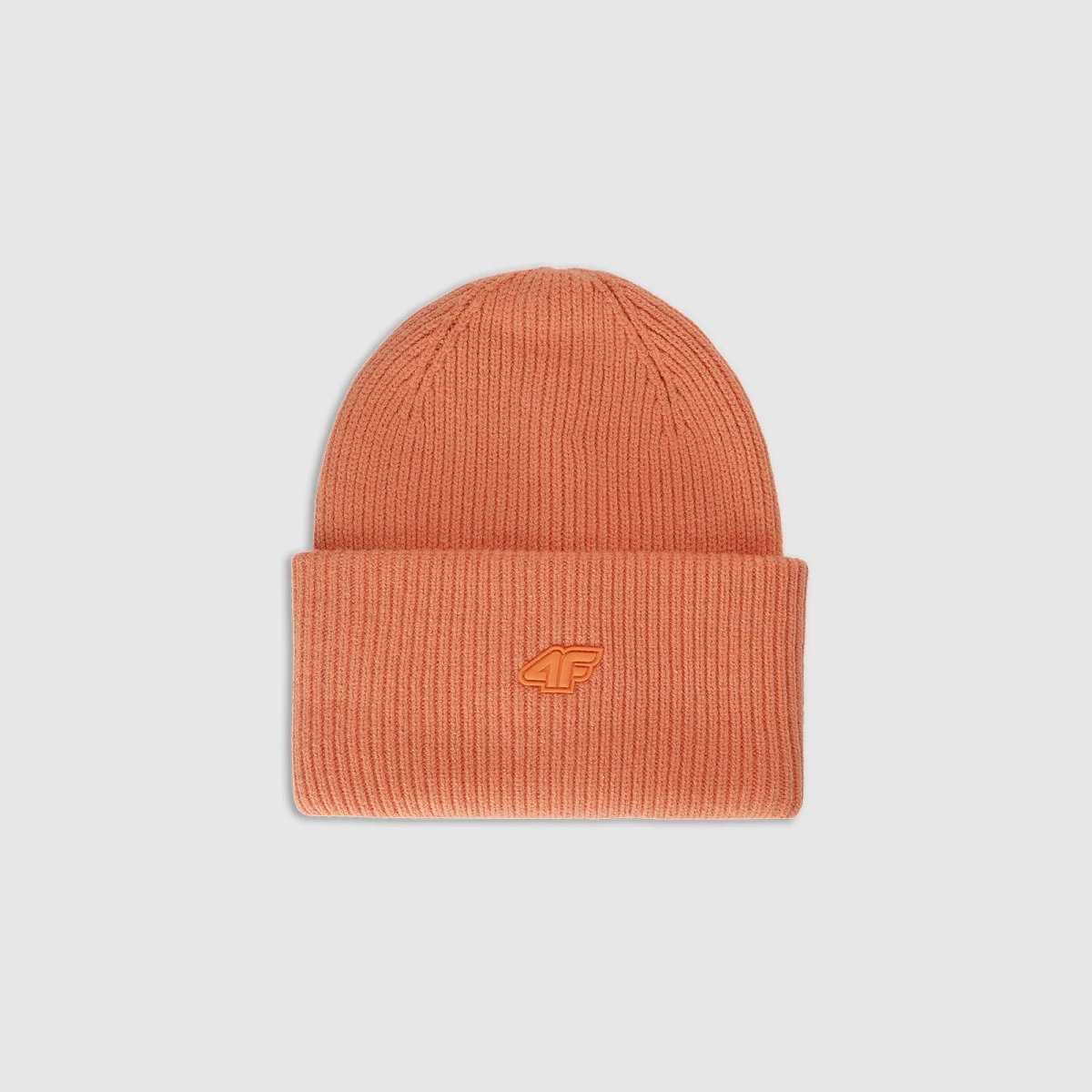 Unisex zimní čepice - oranžová · záber 1