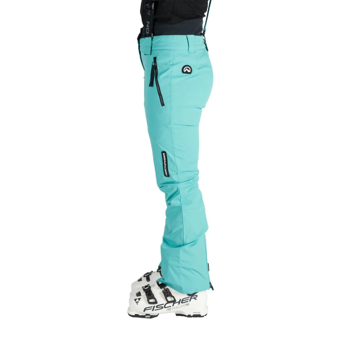 Dámske lyžiarske nohavice NORTHFINDER MYLEE-281blue · záber 3