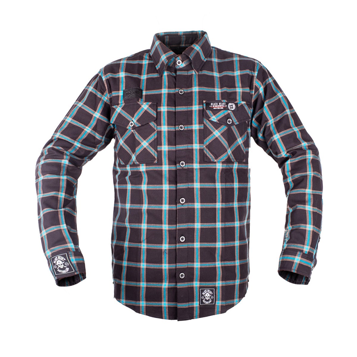 W-TEC Black Heart Respector čierna s modrým pruhom - 3XL · záber 1