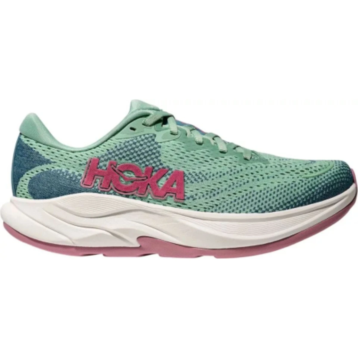 Dámska bežecká obuv HOKA Rincon 4 W jadeite alpine blue · záber 1