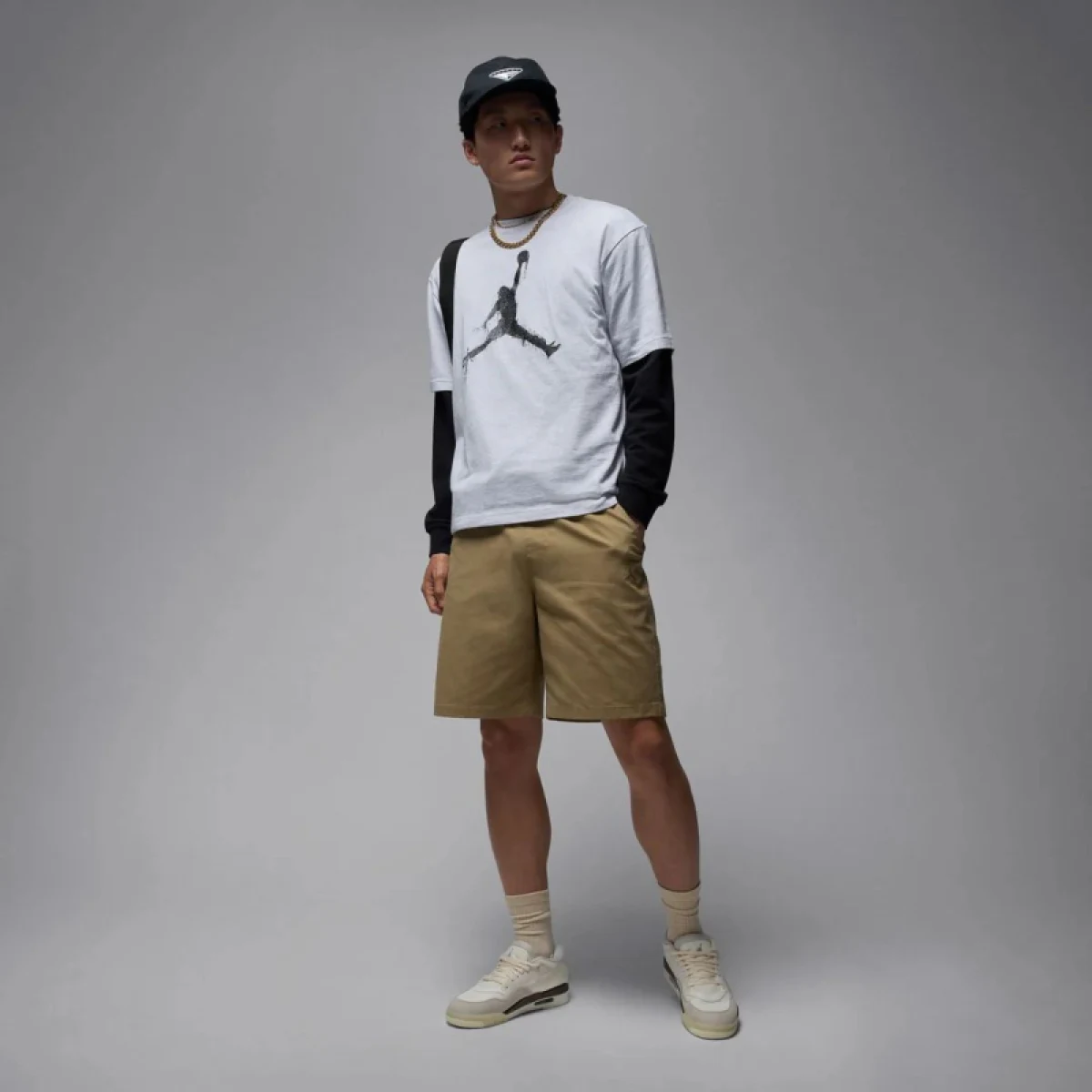 Pánske tričko s krátkym rukávom NIKE JORDAN M BRK COL JUMPMAN SS CREW · záber 4