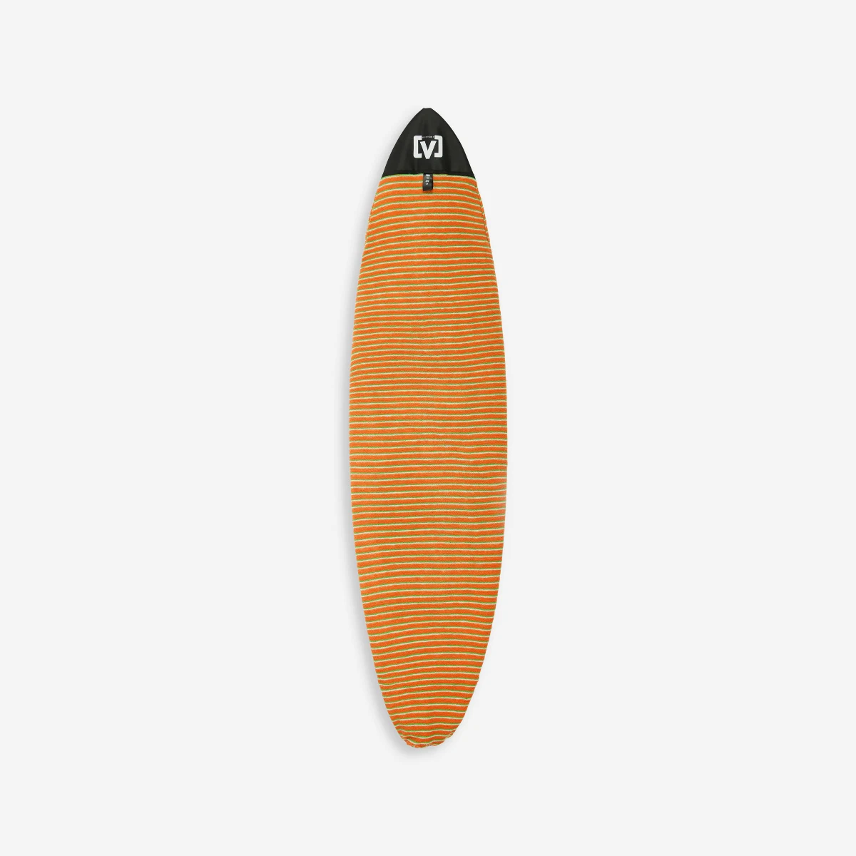 SURFSYSTEM Látkový obal na surf 6'0 typu Shortboard oranžovo-zelený bez · záber 1