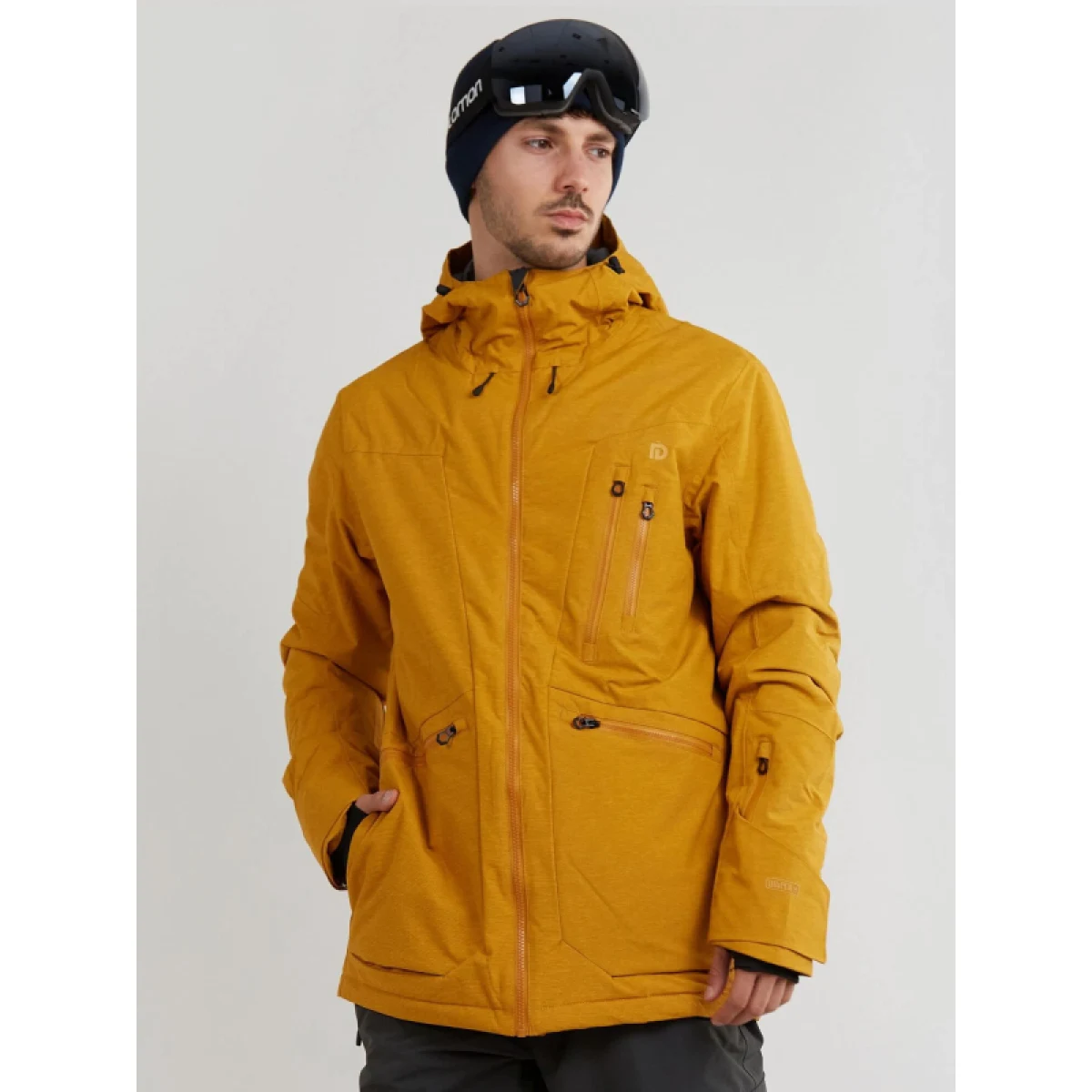 Pánska lyžiarska bunda FUNDANGO Decatur Jacket-261-mango melange · záber 2