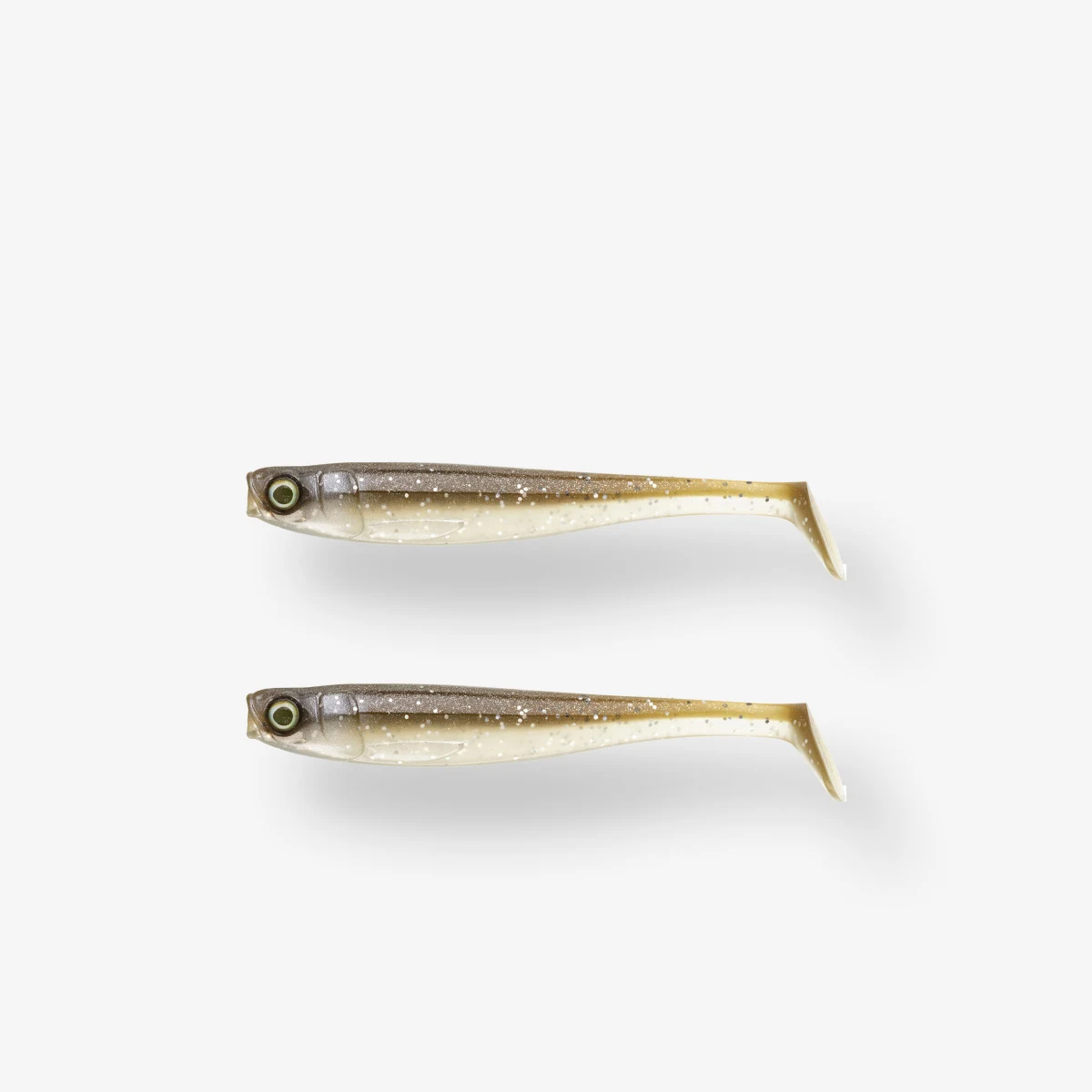 CAPERLAN Mäkká umelá nástraha na lov šťúk shad Rogen 120 smelt 2 ks bez · záber 1