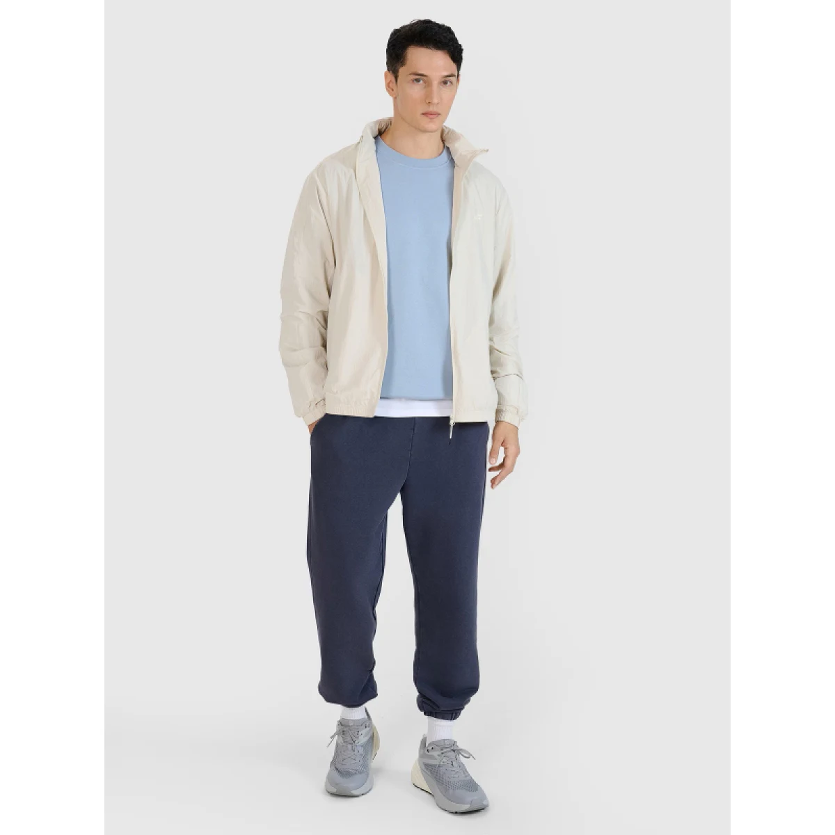 Pánská mikina 4F SWEATSHIRT M1622-34S-LIGHT BLUE · záber 5