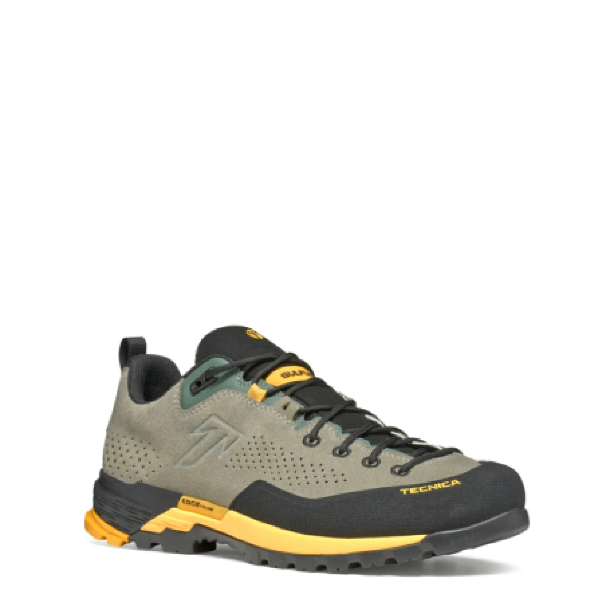 Pánská nízká turistická celokožená obuv TECNICA Sulfur GTX Ms, medium green yellow · záber 1