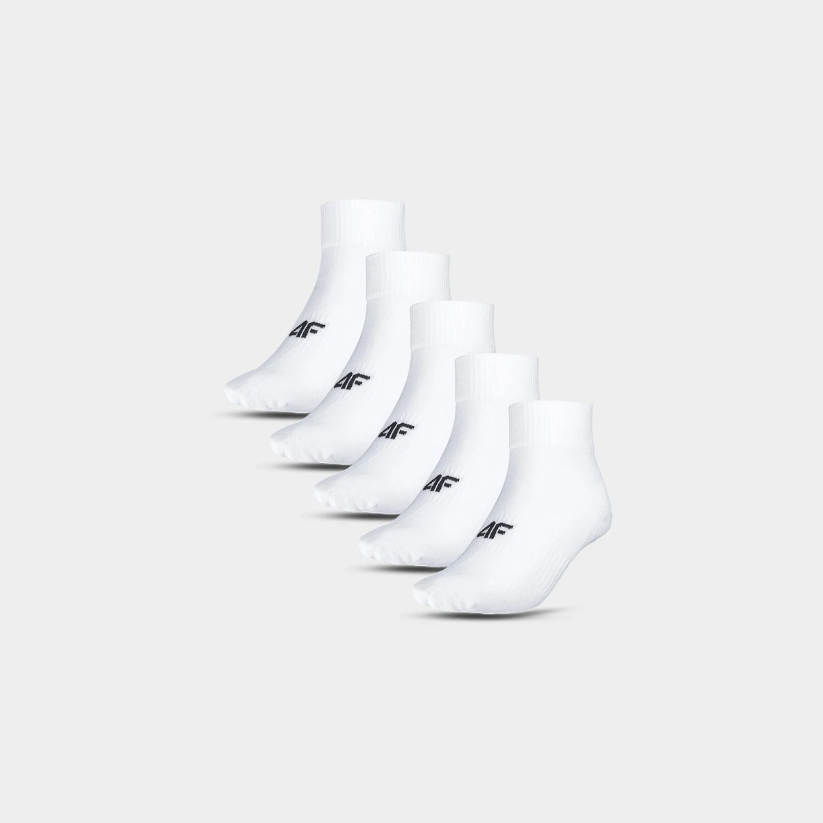 Dívčí krátké ponožky (5-pack) - bílé · záber 1