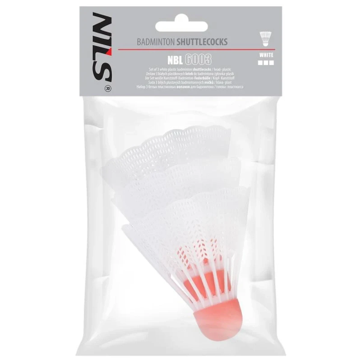 NILS NBL6003 3 ks badmintonové míčky · záber 1